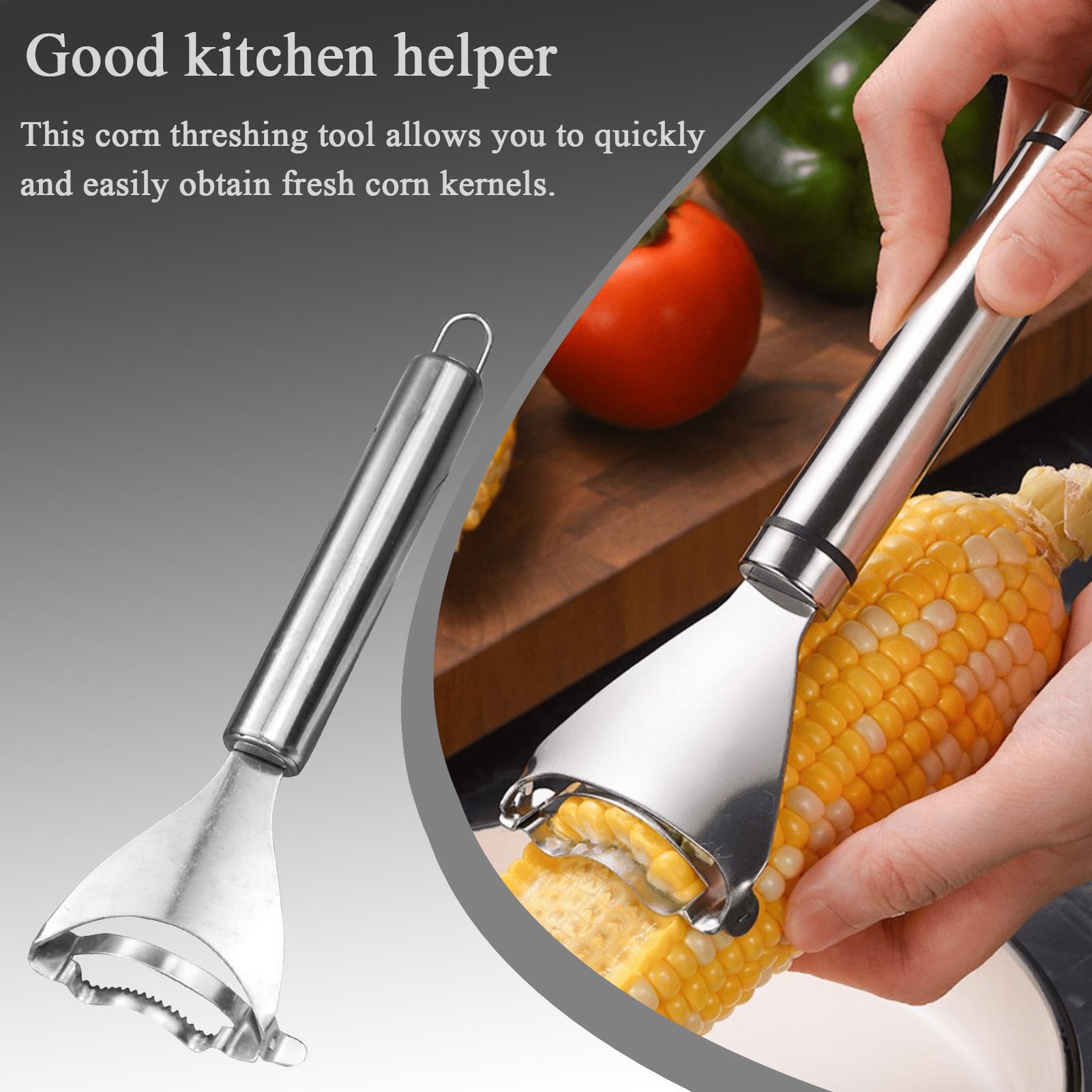 Kitchen Gadgets For Mom - Corn Prep Peeler Corn Stripper Tool