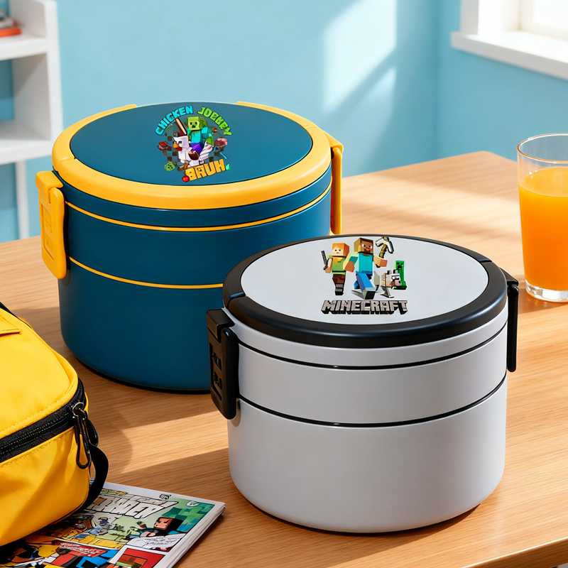 Kitchen Gadgets Aliexpress - Game Theme Double Layer Lunch Box