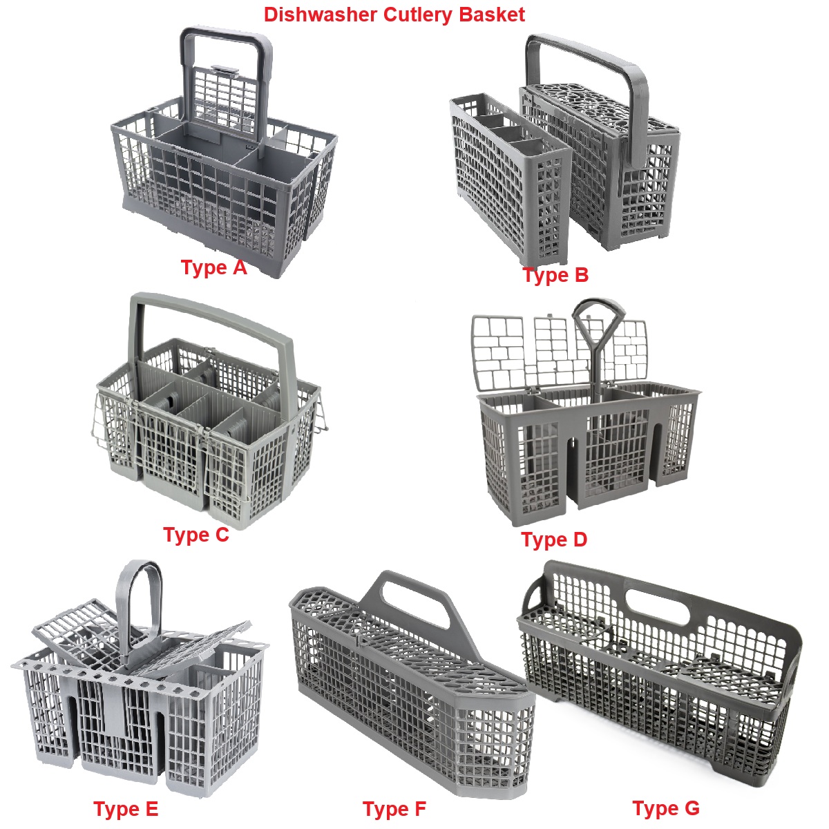 Kitchen Gadgets Machine - Dishwasher Cutlery Basket For Bosch Siemens