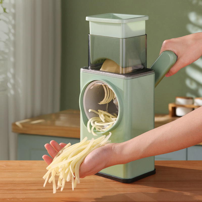 Household Kitchen Gadgets Vegetable Cutter Silk Cutter - Home Multifunction Vegetable Slicer Manual Grater