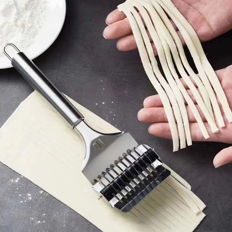 Kitchen Gadgets Machine - 1Pcs Stainless Steel Manual Spaghett Cutter