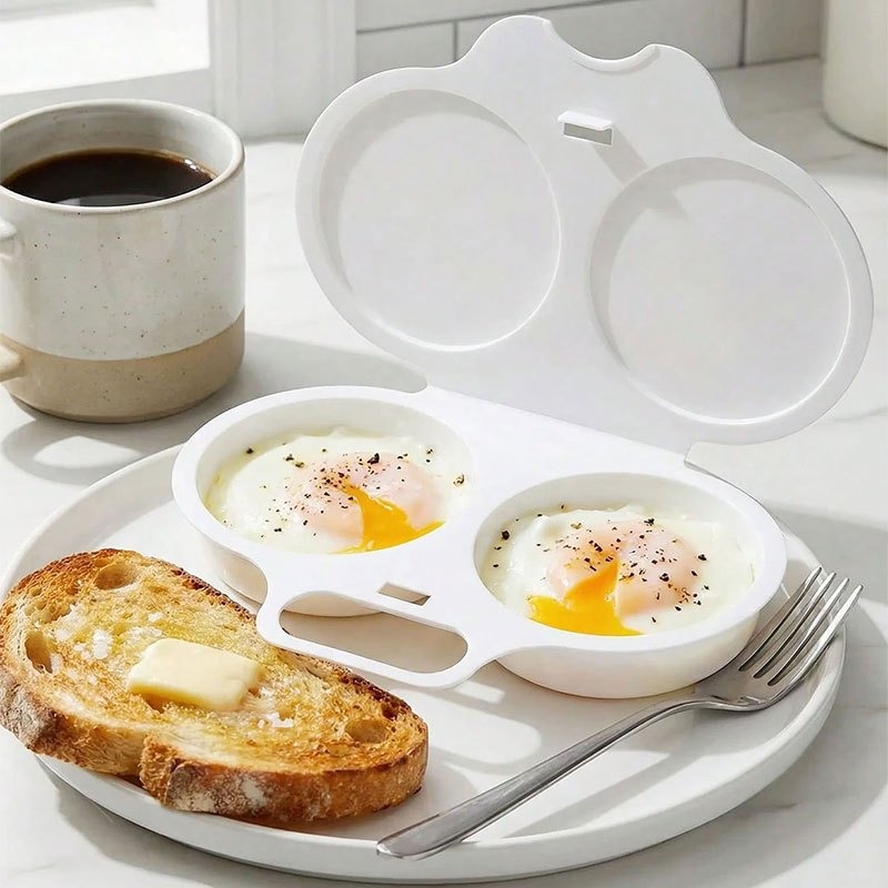 Kitchen Gadgets To Gift - Microwave steamed egg box, for making