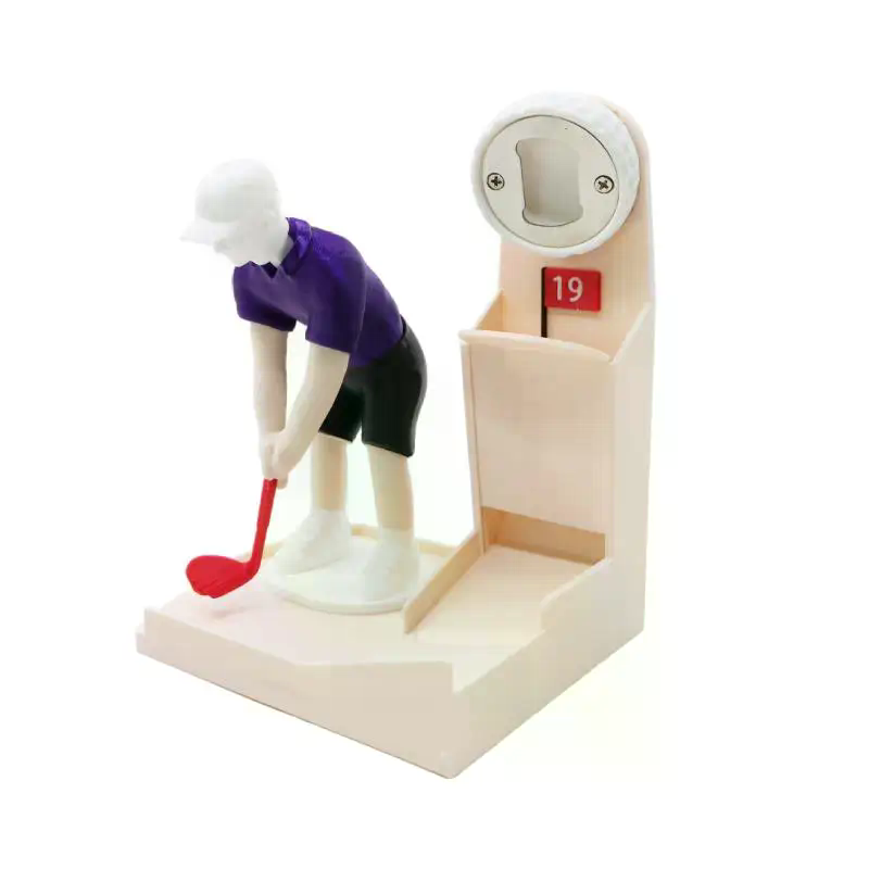 Golfer Figurine Beer Bottle Op - Kitchen Gadgets To Gift ulasan dan harga