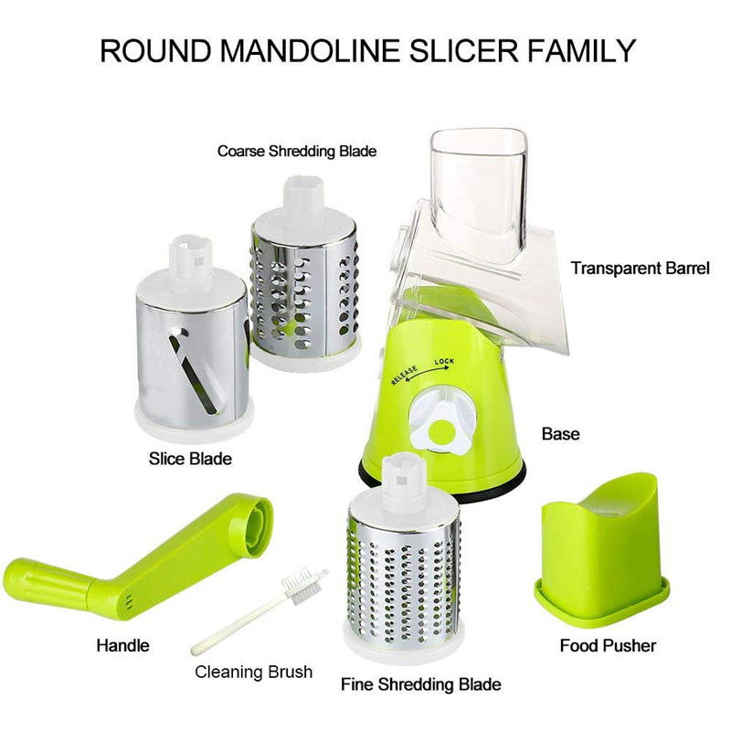 LMETJMA Manual Rotary Vegetabl - Cheese Grater Box ulasan dan harga