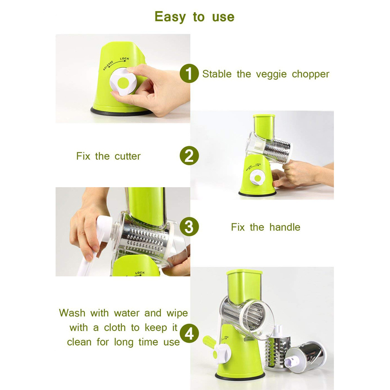 LMETJMA Manual Rotary Vegetabl - Cheese Grater Box ulasan dan harga