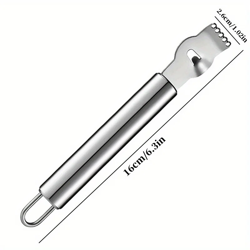 1pc Lemon Zester Grater Stainl - Household Kitchen Gadgets Vegetable Cutter Silk Cutter ulasan dan harga