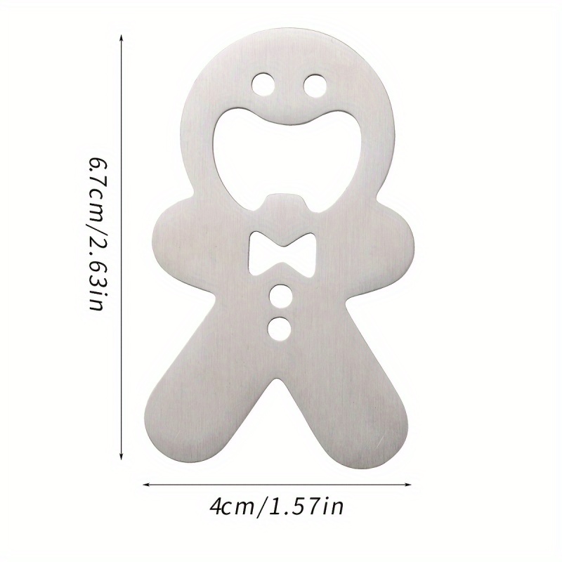 Gingerbread Man Bottle Opener  - Kitchen Gadgets To Gift ulasan dan harga