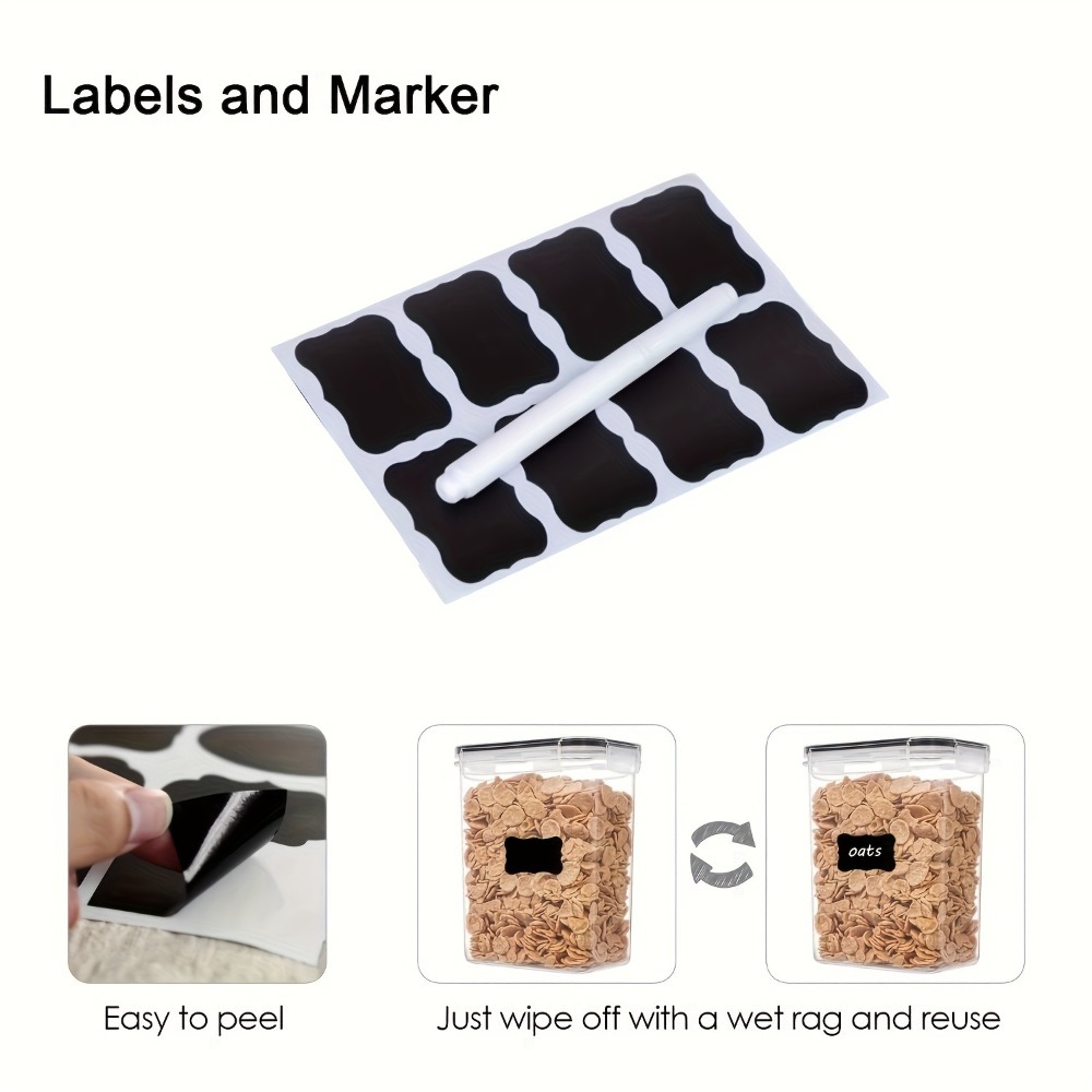 24Pcs Food Storage Containers  - Kitchen Gadgets Must Have ulasan dan harga