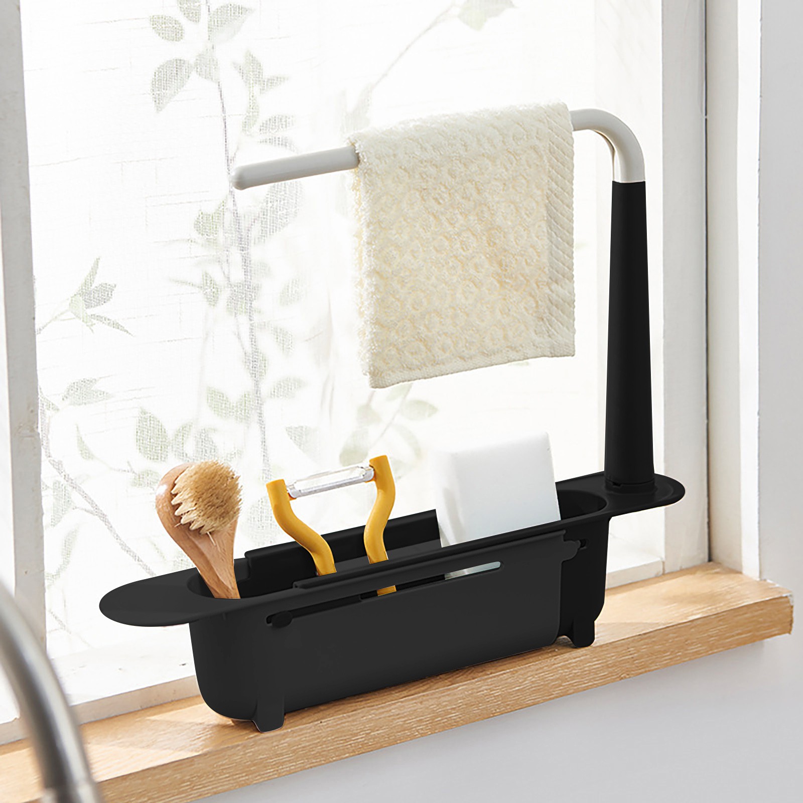 elescopic Sink Shelf Drainer R - Kitchen Gadgets Must Have ulasan dan harga