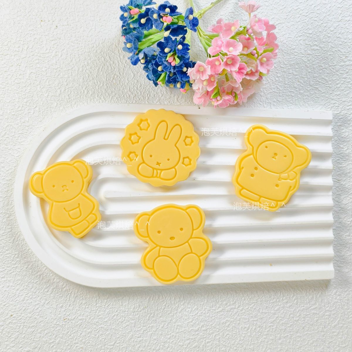 Cute 3D Press Cookie Mold with - Kitchen Gadgets Aliexpress ulasan dan harga