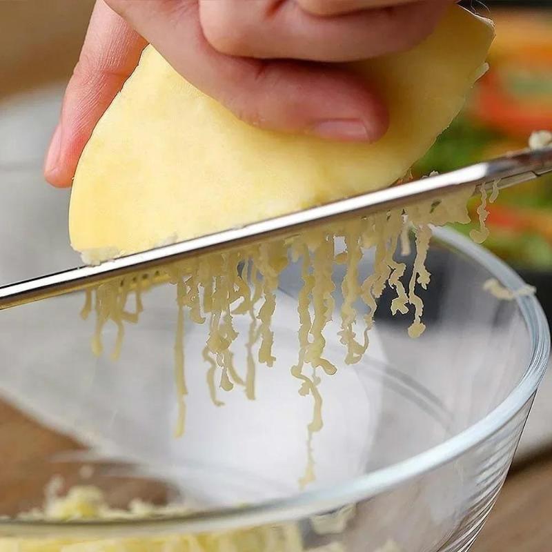 New Stainless Steel Handheld C - Cheese Grater Box ulasan dan harga