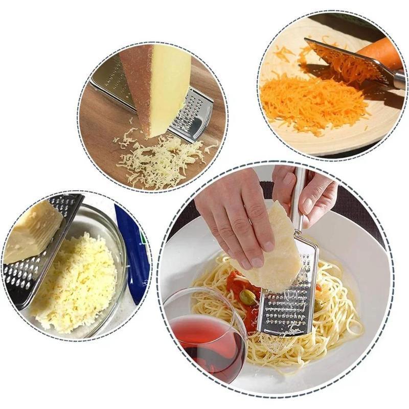 New Stainless Steel Handheld C - Cheese Grater Box ulasan dan harga