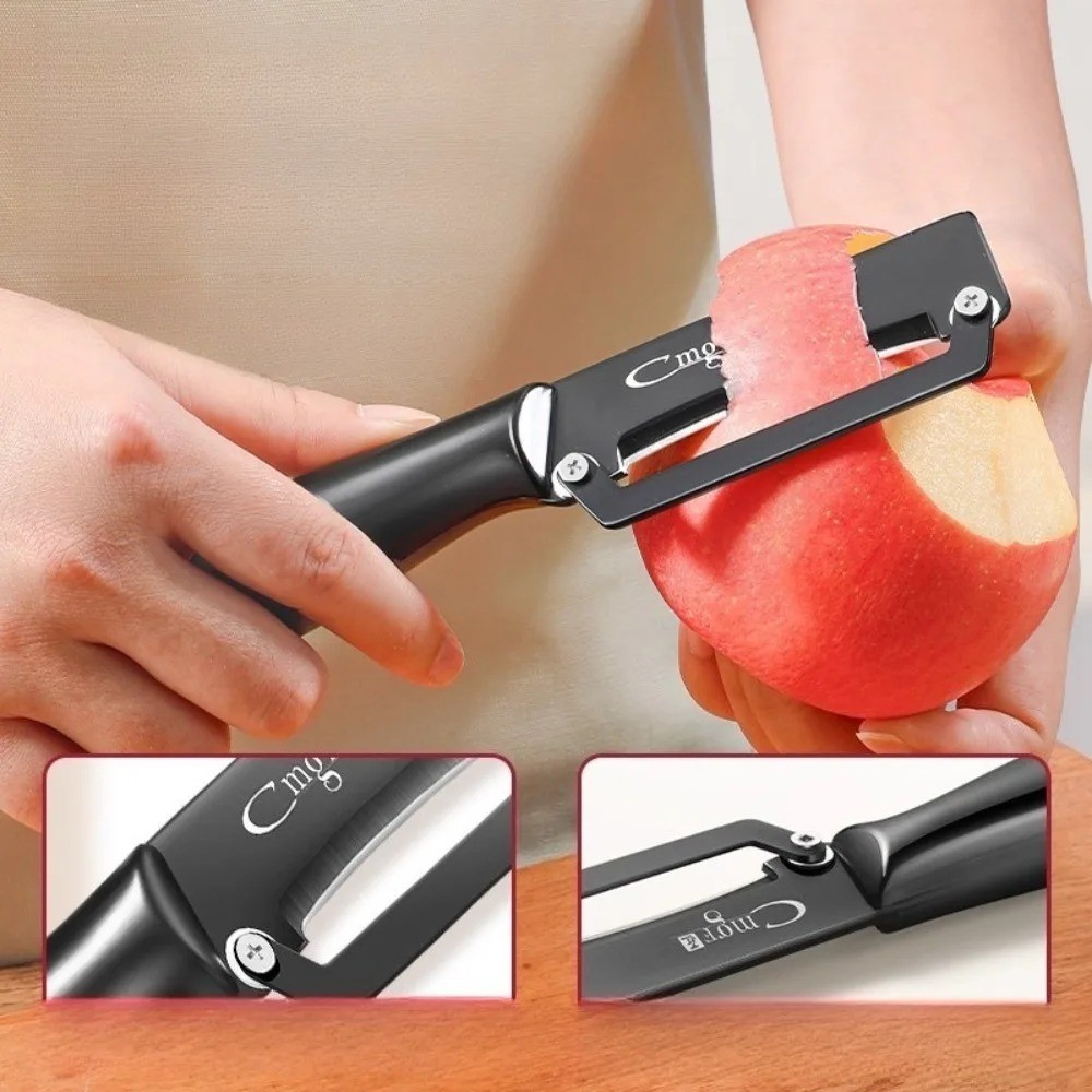 Multi-functional peeler Stainl - Household Kitchen Gadgets Vegetable Cutter Silk Cutter ulasan dan harga