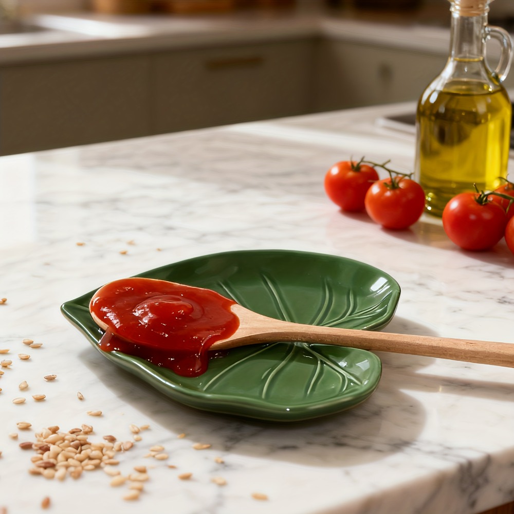 Kitchen Gadget Ceramic Leaf Sp - Kitchen Gadgets To Gift ulasan dan harga