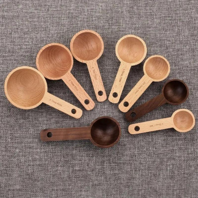 Wooden Measuring Spoon 7.5-45M - Kitchen Gadgets To Gift ulasan dan harga