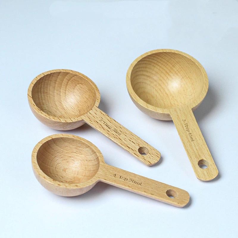 Wooden Measuring Spoon 7.5-45M - Kitchen Gadgets To Gift ulasan dan harga