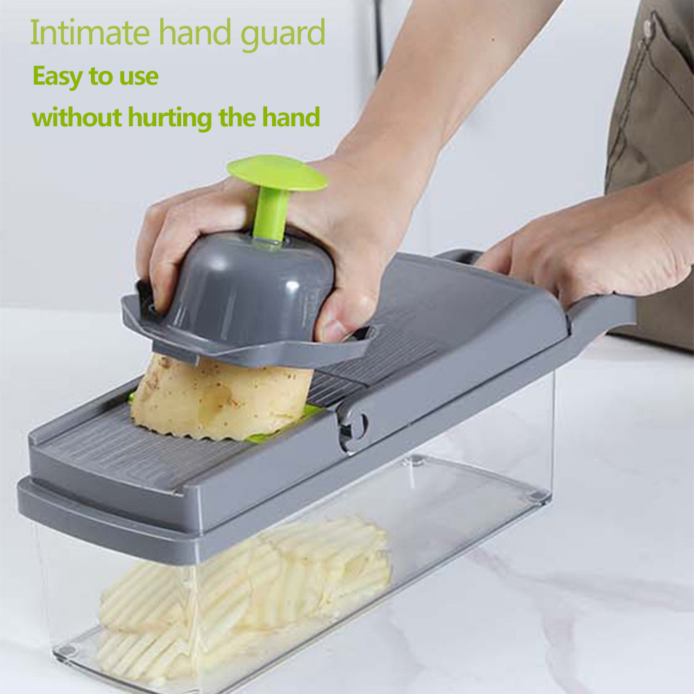 Vegetable Cutter Multifunction - Household Kitchen Gadgets Vegetable Cutter Silk Cutter ulasan dan harga