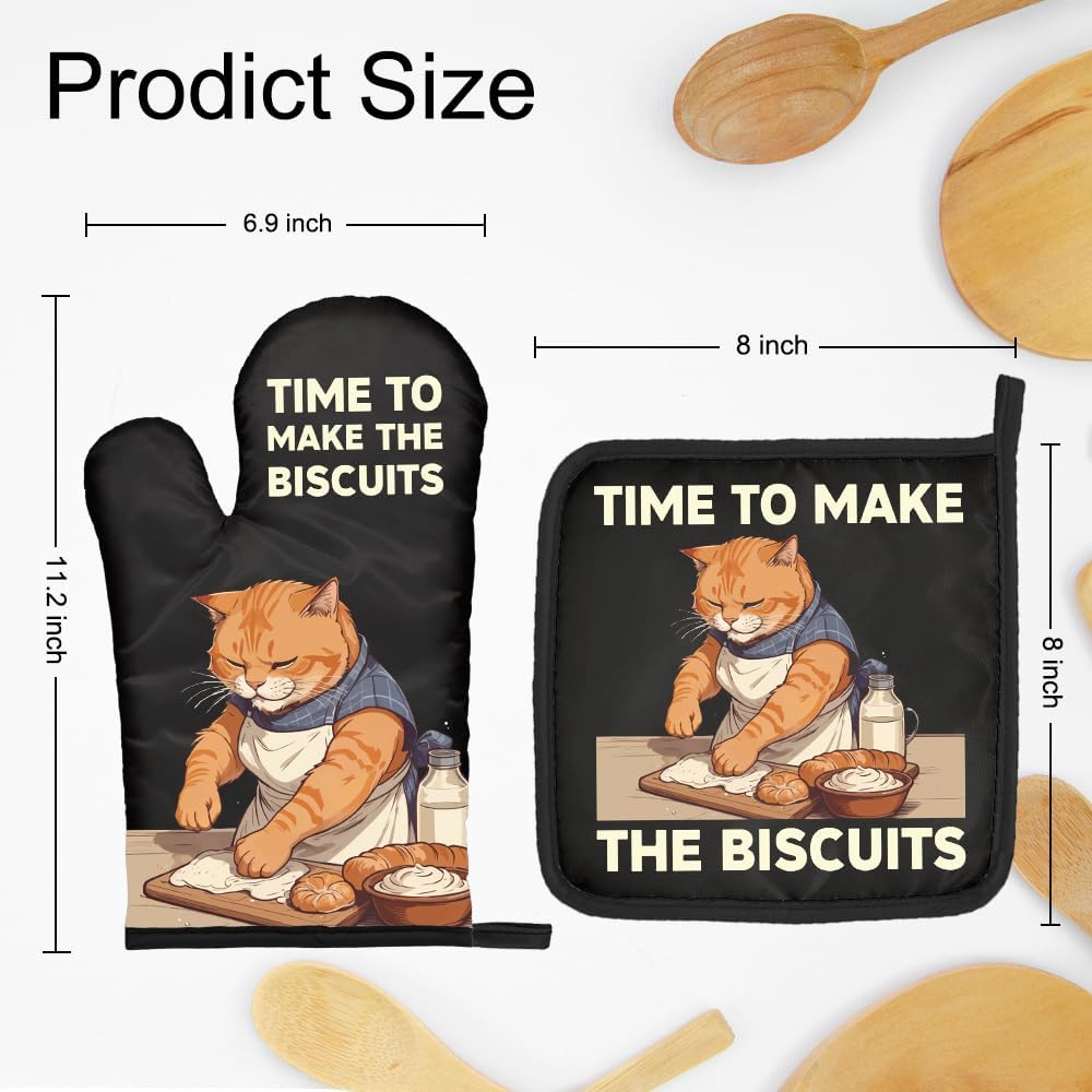 The Biscuits Funny Cat Oven Mi - Kitchen Gadgets For Mom ulasan dan harga