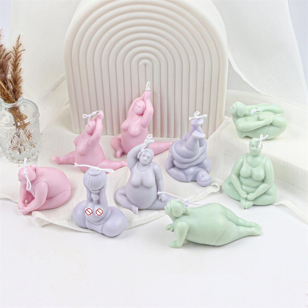Abstract Fat Women Body Candle - Kitchen Gadgets For Mom ulasan dan harga