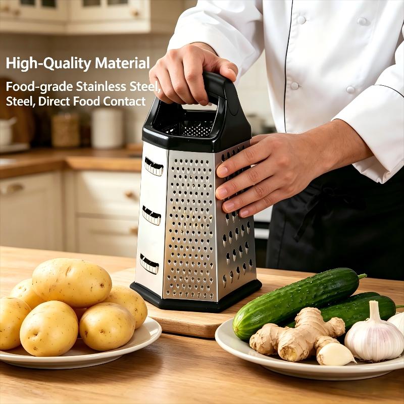 6 Sided Stainless Steel Box Gr - Cheese Grater Box ulasan dan harga