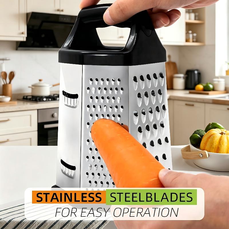 6 Sided Stainless Steel Box Gr - Cheese Grater Box ulasan dan harga