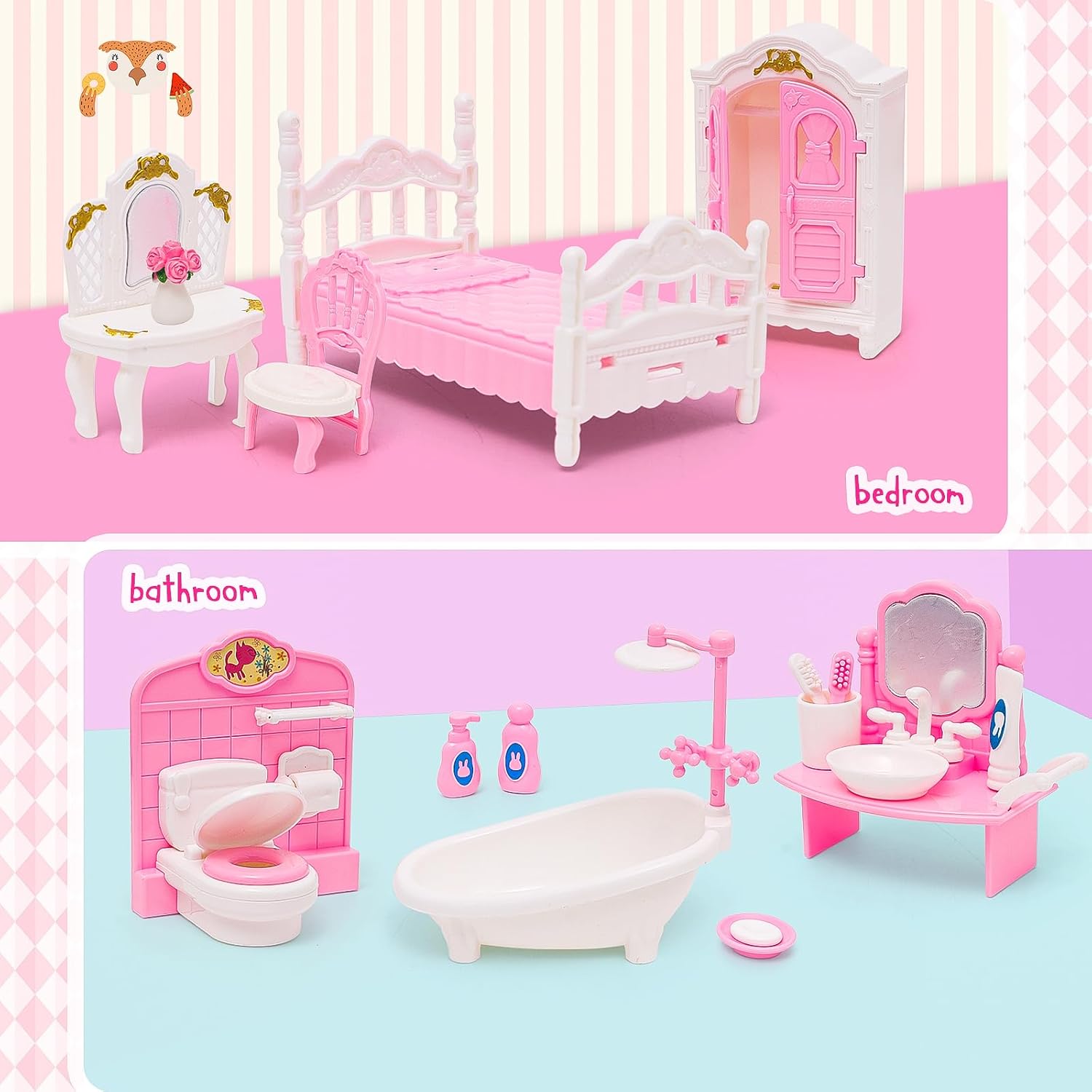 1:12 Dollhouse Ice Cream Truck - Kitchen Gadgets For Kids ulasan dan harga