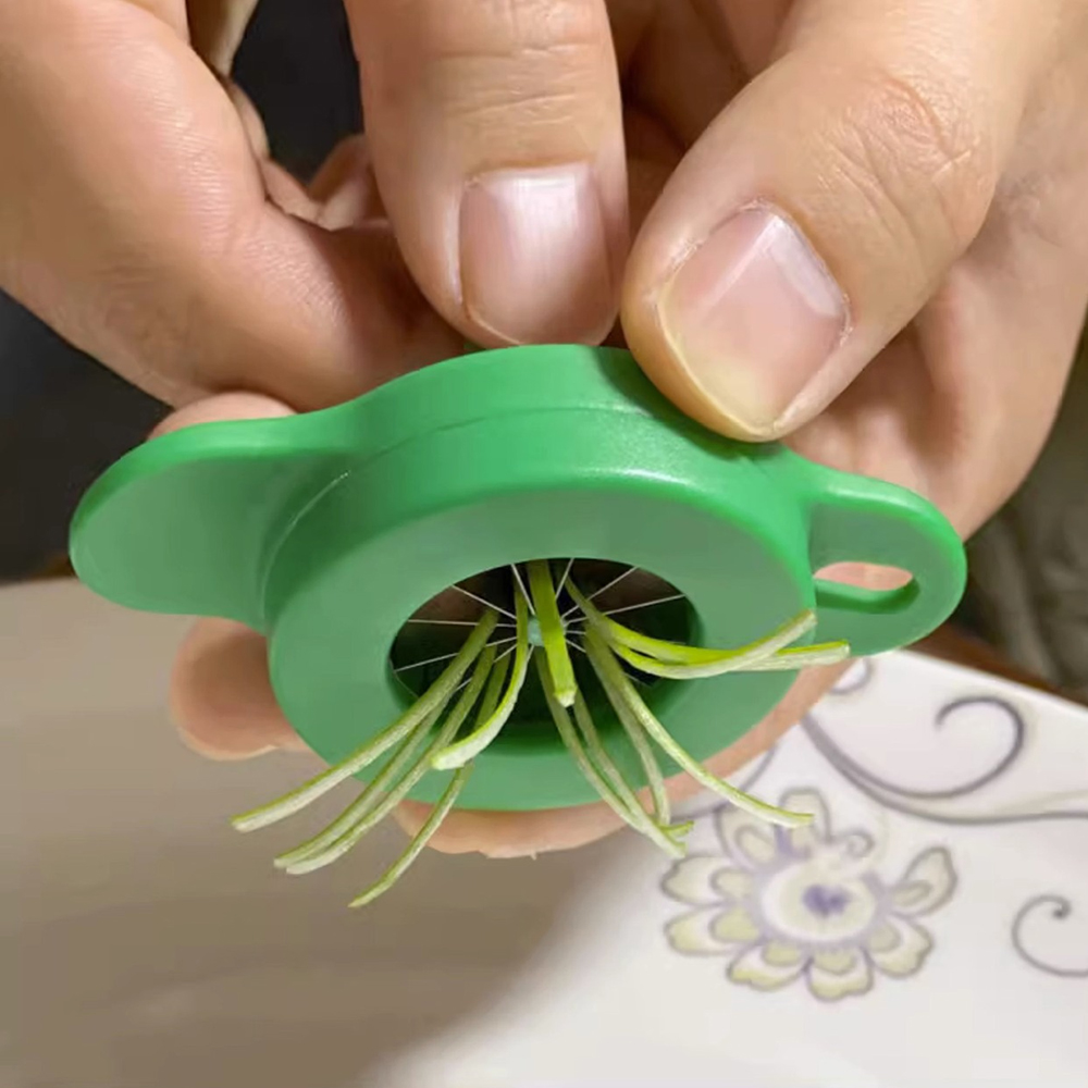 Mini Cutter Onion Flower Cutte - Household Kitchen Gadgets Vegetable Cutter Silk Cutter ulasan dan harga