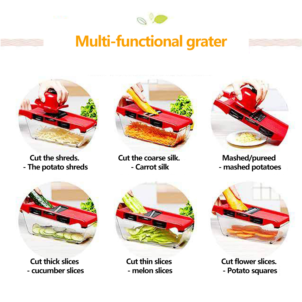 Vegetable Cutter with Steel Bl - Cheese Grater Box ulasan dan harga