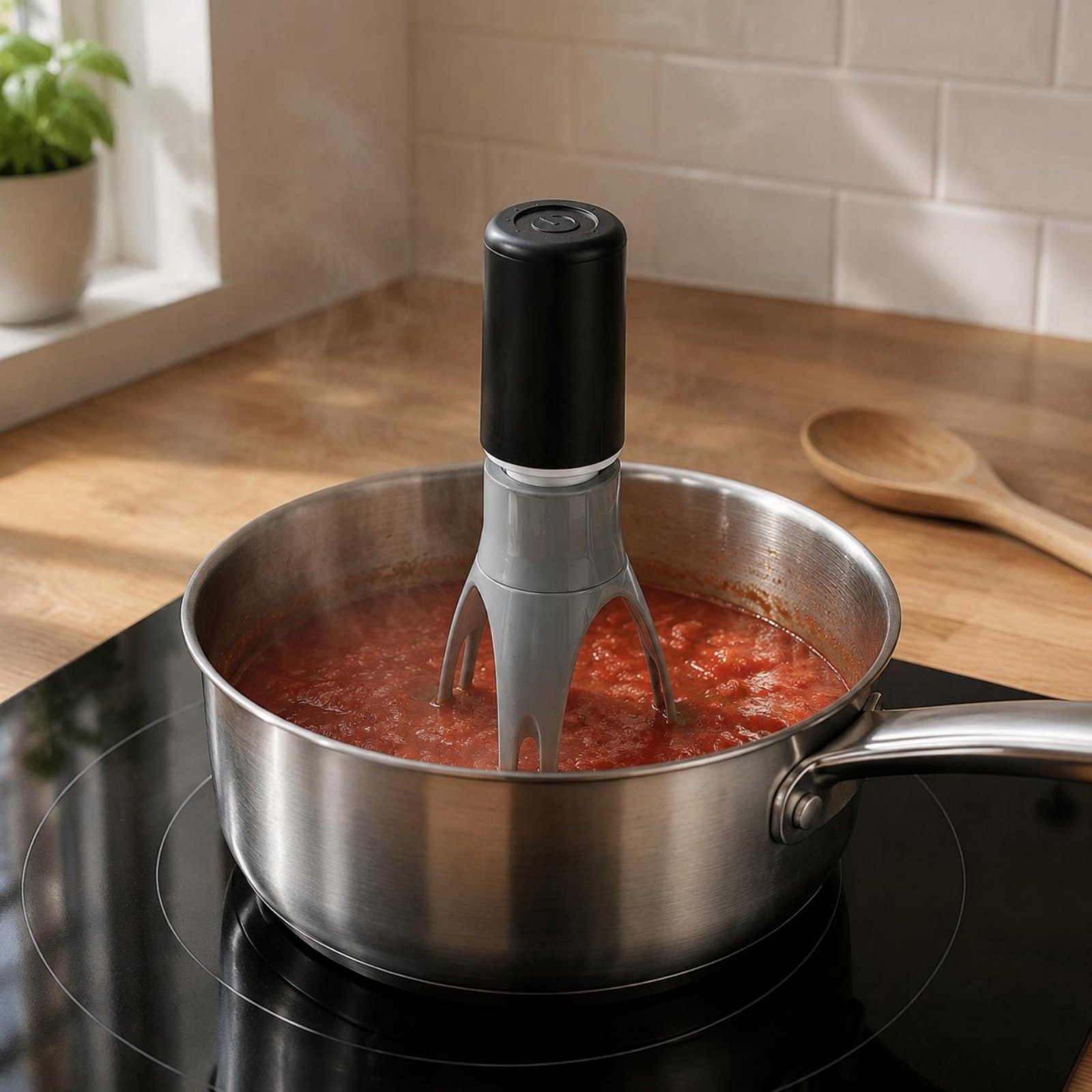 Automatic Triangle Stirrer - H - Kitchen Gadgets Must Have ulasan dan harga