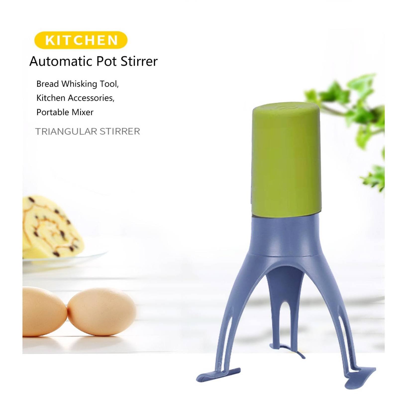 Automatic Triangle Stirrer - H - Kitchen Gadgets Must Have ulasan dan harga