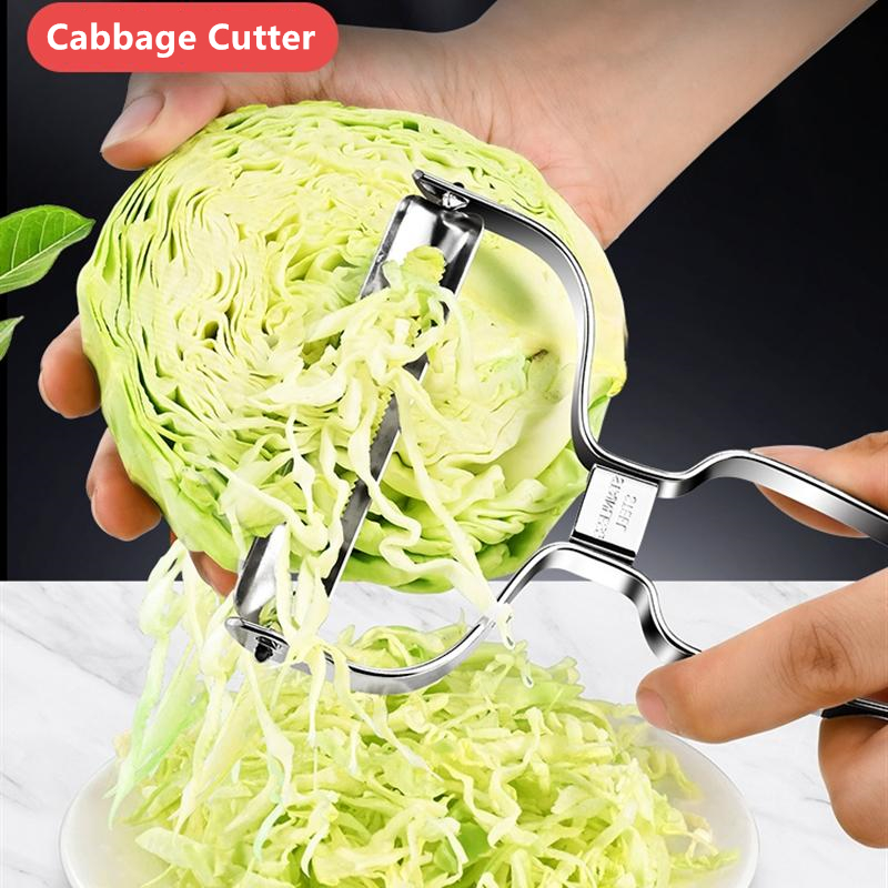Stainless Steel Cabbage Grater - Household Kitchen Gadgets Vegetable Cutter Silk Cutter ulasan dan harga