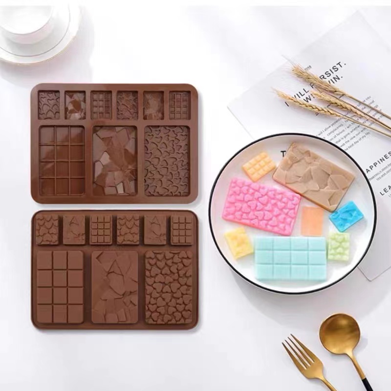 1pc Chocolate Mold 3D Silicone - Kitchen Gadgets Dubai ulasan dan harga