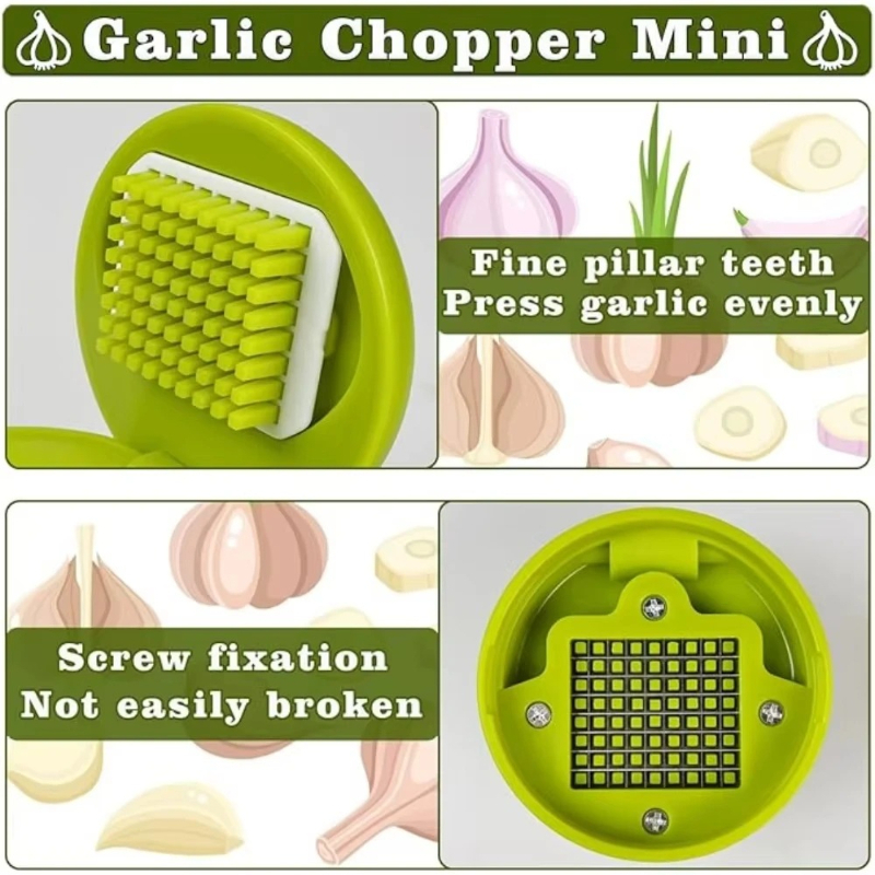 Garlic Press Chopper Manual Ga - Kitchen Gadgets Garlic ulasan dan harga