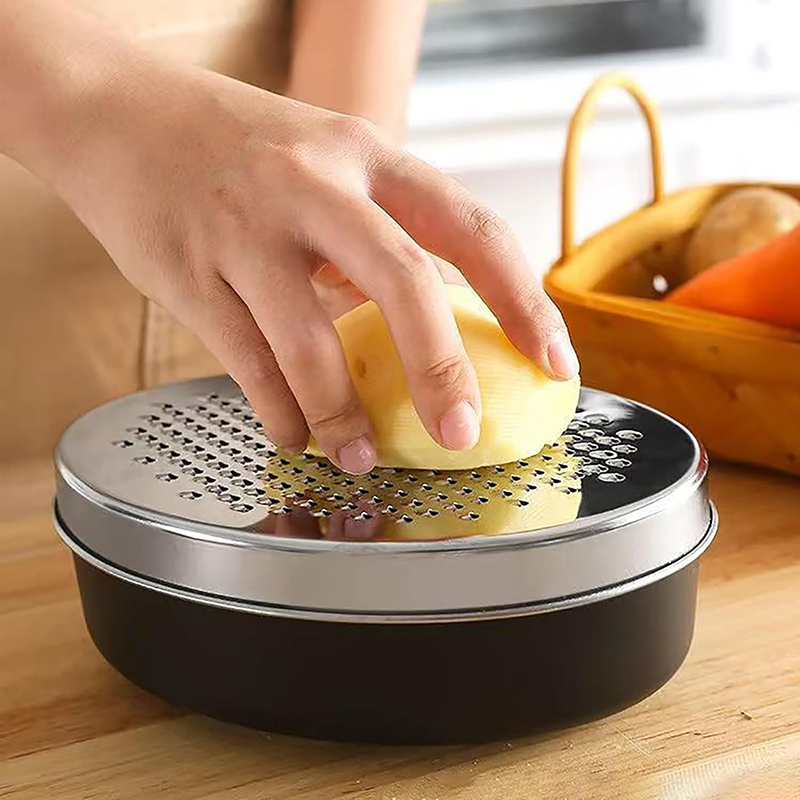 Double-sided Cheese Grater Sta - Cheese Grater Box ulasan dan harga