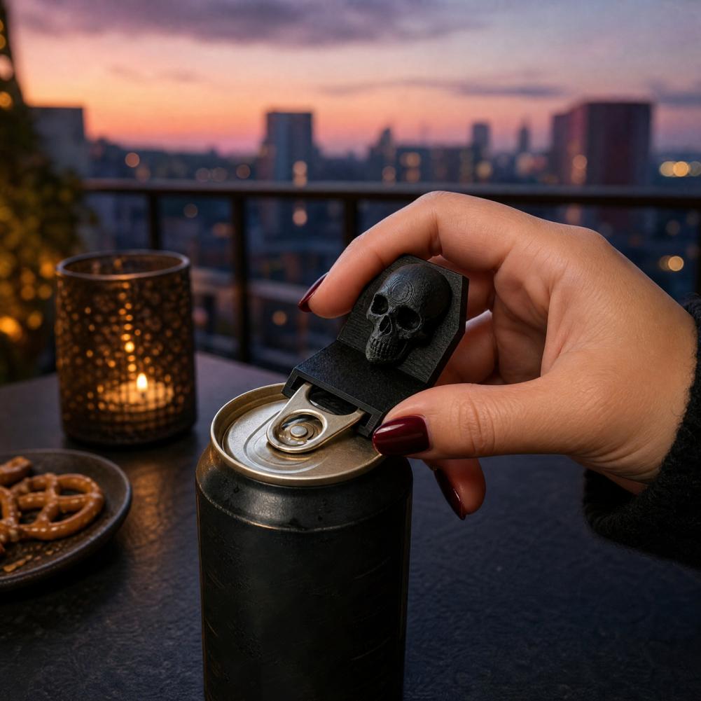 Manual Opener Gothic Skull Ope - Kitchen Gadgets To Gift ulasan dan harga