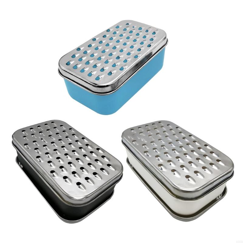 400D Cheese Grater with Saver  - Cheese Grater Box ulasan dan harga
