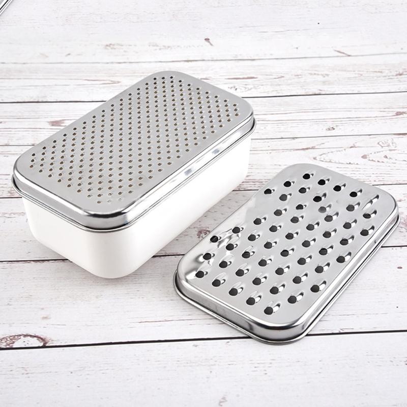 400D Cheese Grater with Saver  - Cheese Grater Box ulasan dan harga