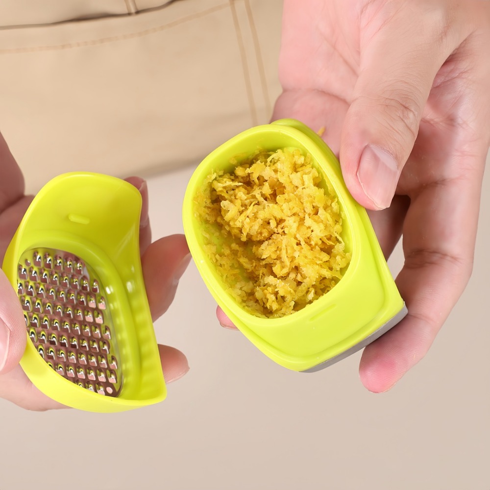 Circular Sharp Garlic Press Du - Cheese Grater Box ulasan dan harga