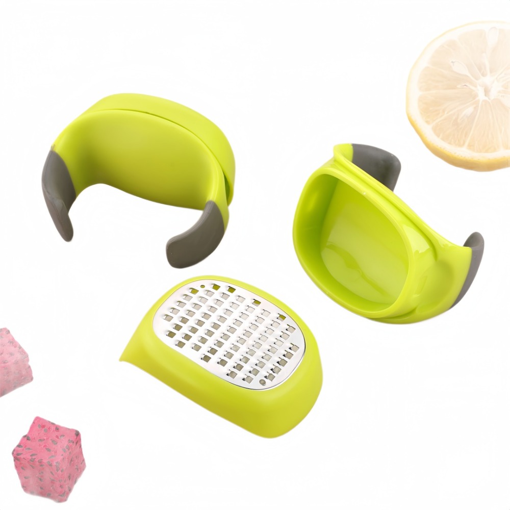 Circular Sharp Garlic Press Du - Cheese Grater Box ulasan dan harga