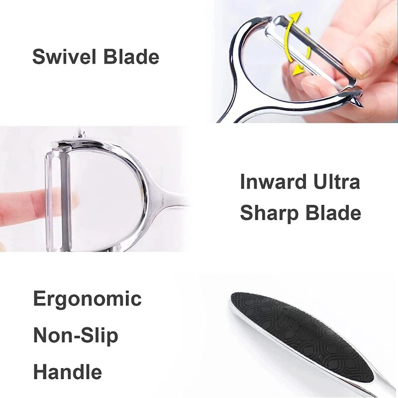 1PC Stainless Steel Vegetable  - Household Kitchen Gadgets Vegetable Cutter Silk Cutter ulasan dan harga