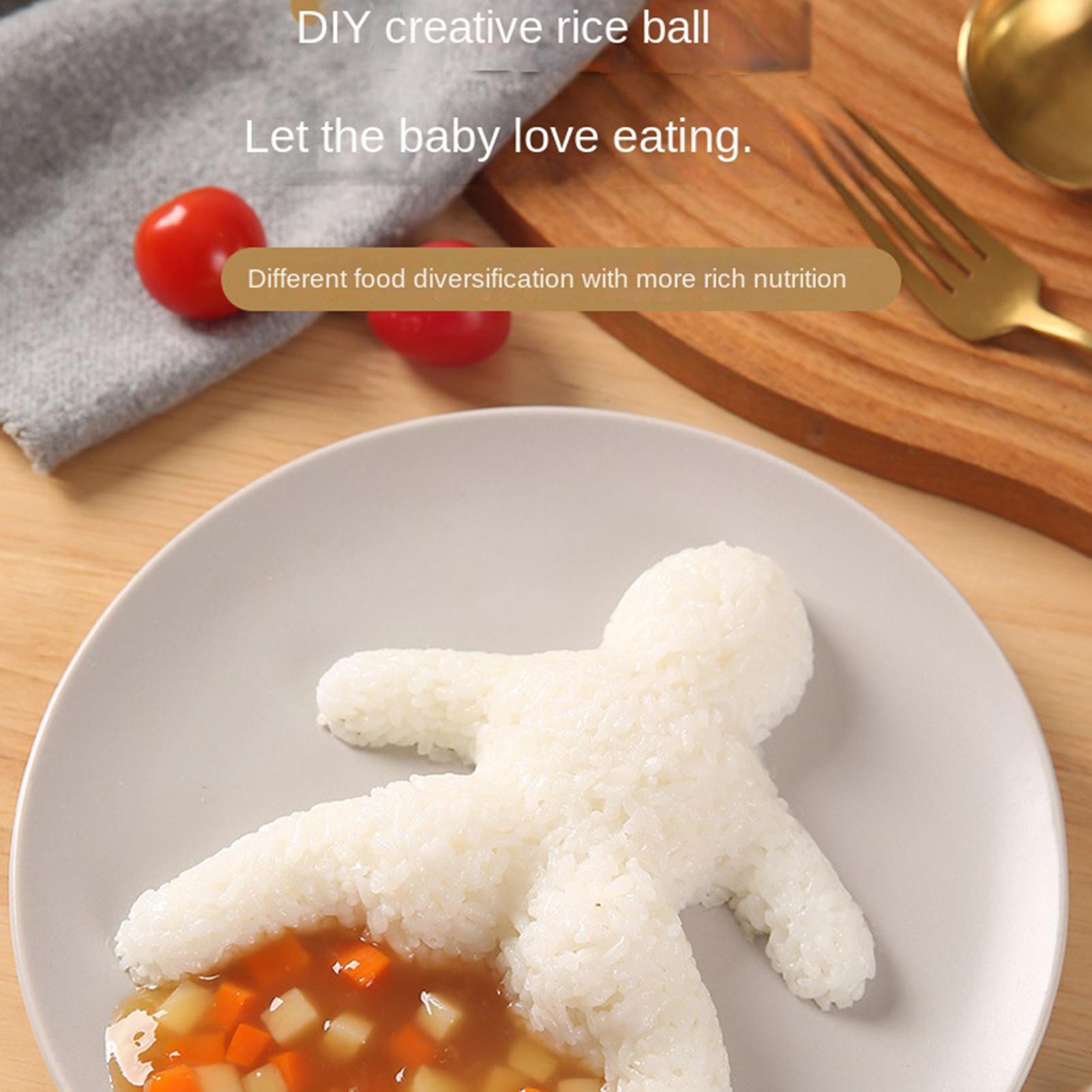 Cute Mini Rice Ball Maker Mold - Kitchen Gadgets For Kids ulasan dan harga