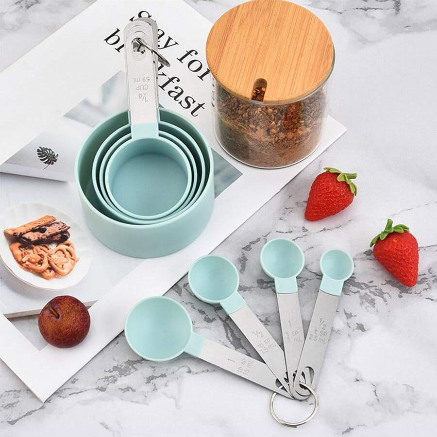 4PCS/8PCS plastic measuring cu - Kitchen Gadgets Must Have ulasan dan harga