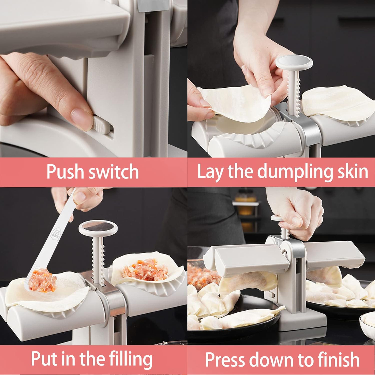 Automatic Dumpling Machine Dou - Kitchen Gadgets Machine ulasan dan harga