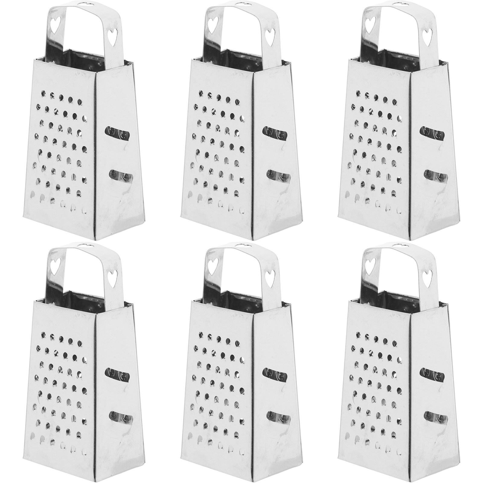 6Pcs Mini Stainless Steel Chee - Cheese Grater Box ulasan dan harga