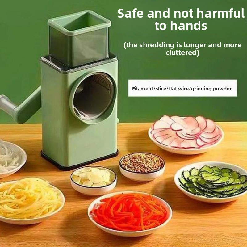 1pc Multi Purpose Hand Cranked - Cheese Grater Box ulasan dan harga