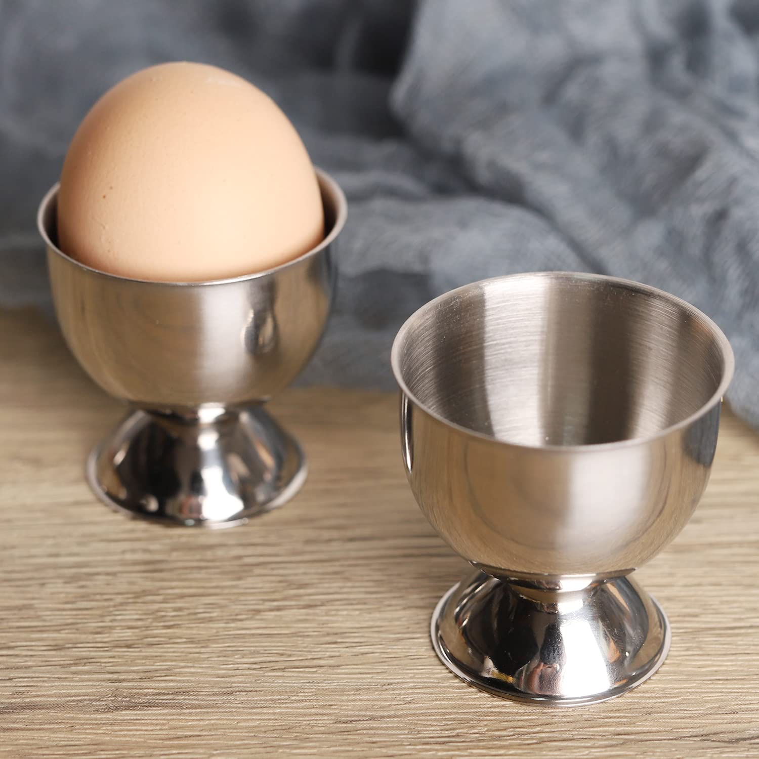 Stainless Steel Egg Cups Set H - Kitchen Gadgets To Gift ulasan dan harga