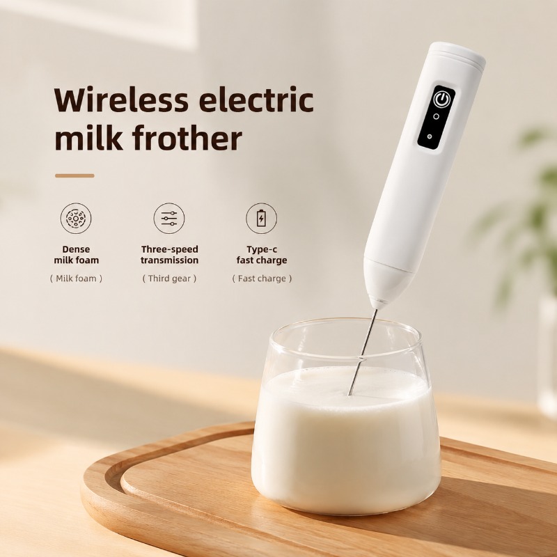 Electric Milk Frother + Egg Be - Kitchen Gadgets Must Have ulasan dan harga