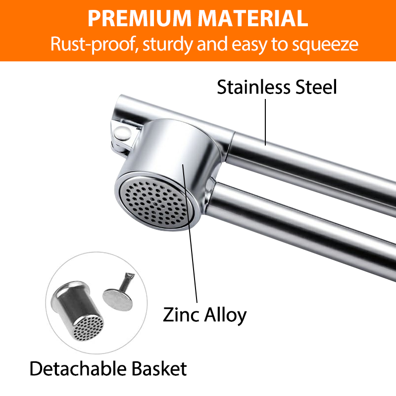Garlic Press Mincer Stainless  - Kitchen Gadgets Garlic ulasan dan harga