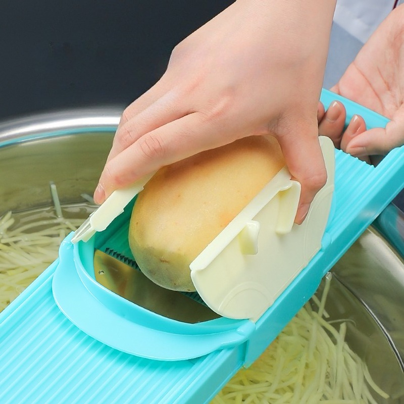 Portable Vegetable Grater Pota - Household Kitchen Gadgets Vegetable Cutter Silk Cutter ulasan dan harga