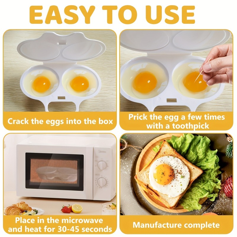 Microwave steamed egg box, for - Kitchen Gadgets To Gift ulasan dan harga